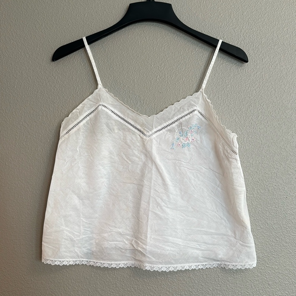 Vintage Embroidered Cami